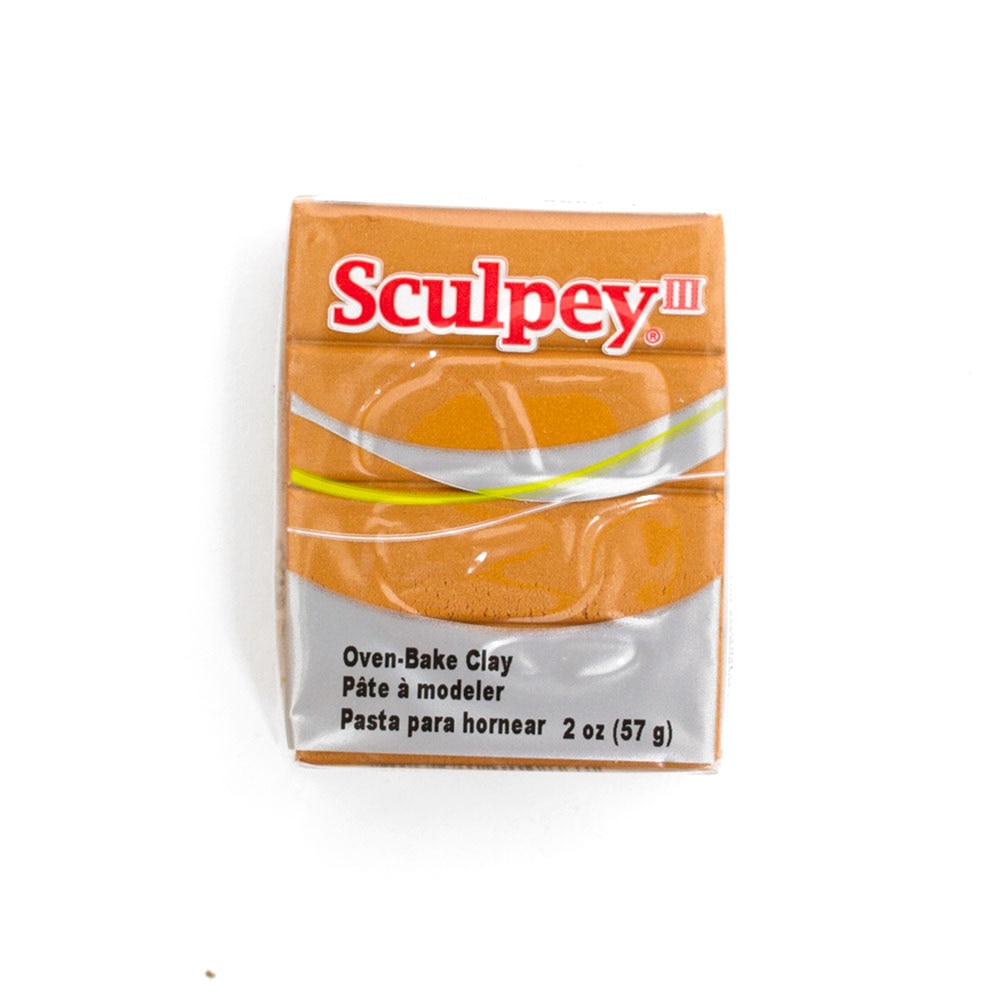 Polyform, Sculpey III, Oven Bake, Clay, 2oz, Gold